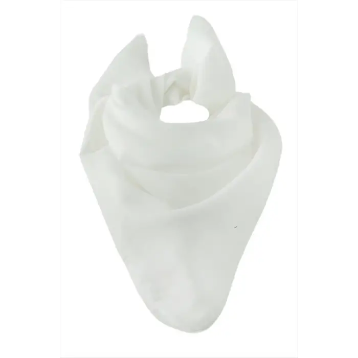 Beyaz Renkli Bandana 50*50