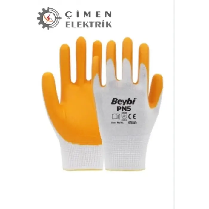 BEYBİ PN5 Sarı Eldiven 10XL