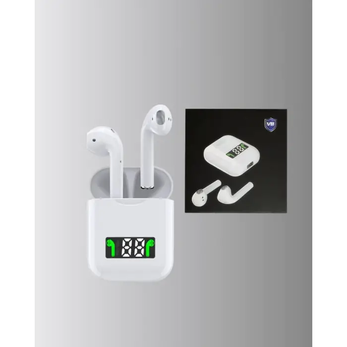 Bluetooth 5.0 Kablosuz Kulaklık – LED Şarj Göstergesi, Dokunmatik Kontrol ve Suya Dayanıklı Tasarım