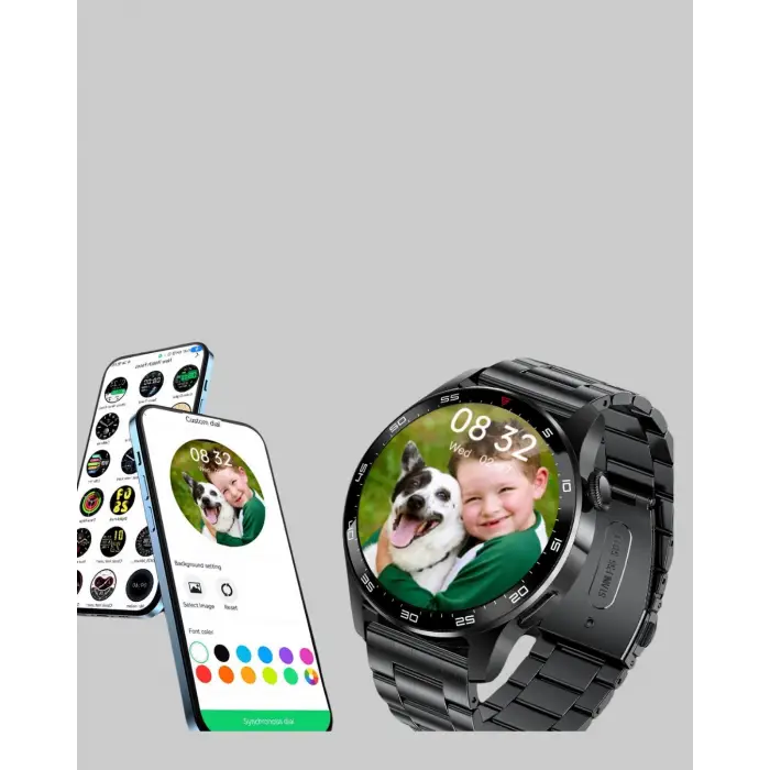 Bluetooth Akıllı Saat – Nabız, Adım Sayar, Uyku Takibi ve Spor Modlarıyla Akıllı Yaşam Asistanı