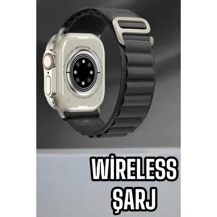 Bluetooth Bağlantılı Akıllı Saat Tüm Telefonlara Uyumlu Değiştirilebilir Kordon