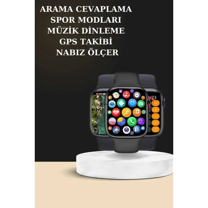 Bluetooth Bağlantılı Kablosuz Kulaklık Ve Yeni Nesil Akıllı Saat 5.0 Bluetooth