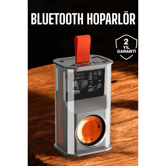 Bluetooth Bağlantılı Kablosuz Taşınabilir Güçlü Ses Performansı