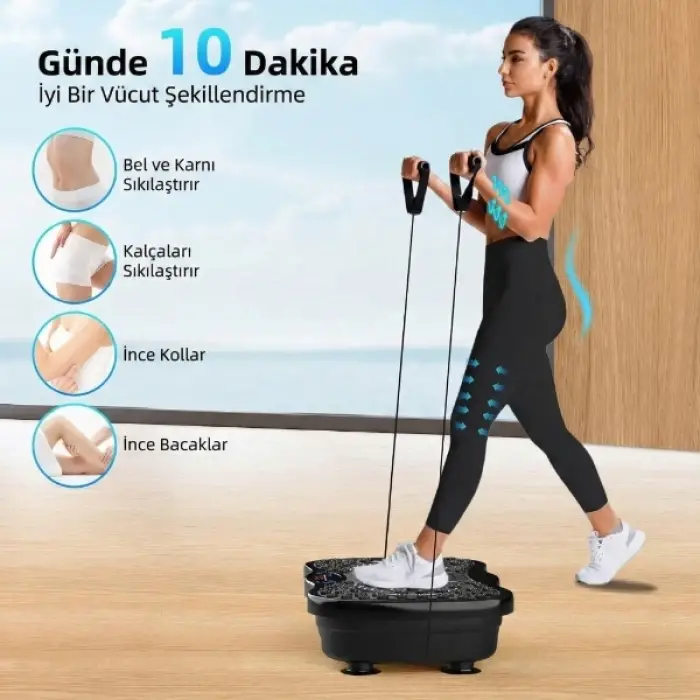 Bluetooth Bağlantılı Titreşimli Egzersiz Aleti