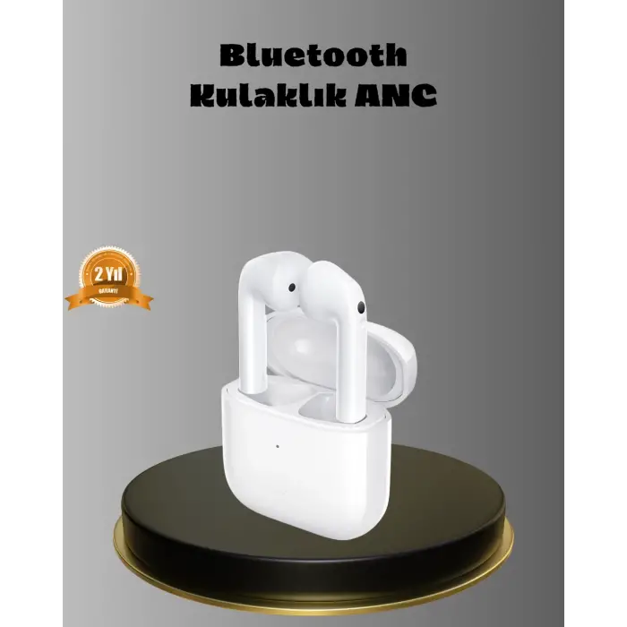 Bluetooth Kulak Üstü Kulaklık – ANC Teknolojili, Mikrofonlu, Konforlu Tasarım