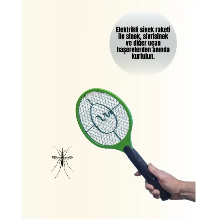 Böcek Önleyici Elektronik Sinek Öldürücü | Üç Katmanlı Güvenlik Izgarası