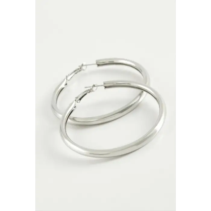 Boru Halka Küpe 3,5 cm