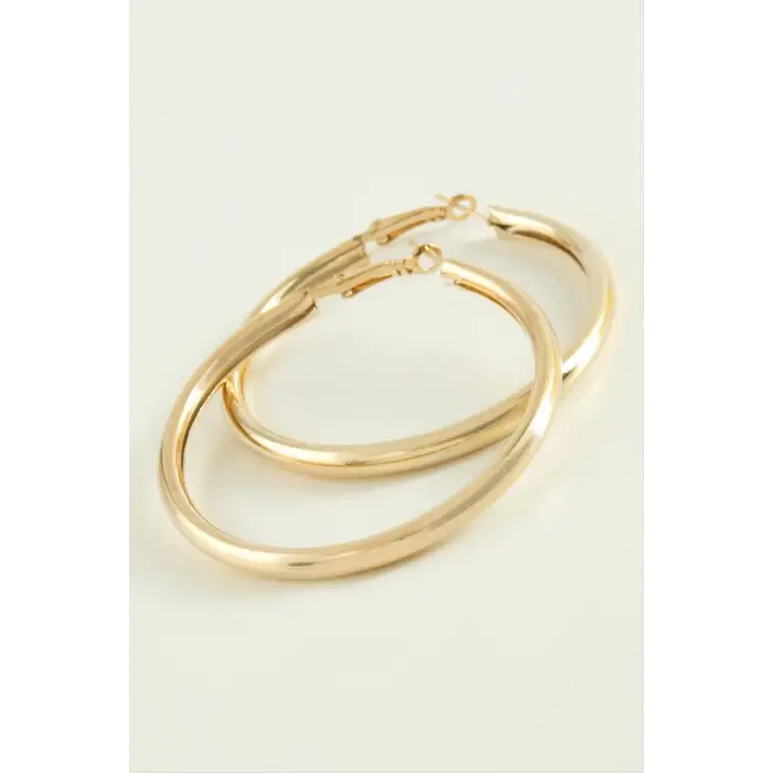 Boru Halka Küpe 5,5 cm