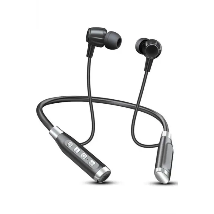 Boyun Bantlı Kulak İçi Kablolu Yüksek Ses Kaliteli Bluetooth Kulaklık