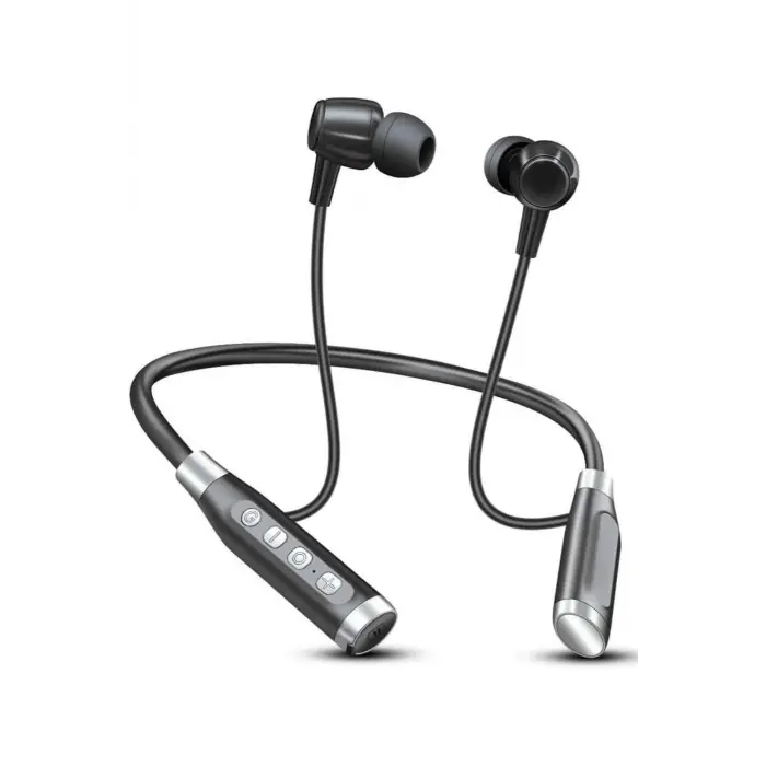 Boyun Bantlı Kulak İçi Kablolu Yüksek Ses Kaliteli Bluetooth Kulaklık