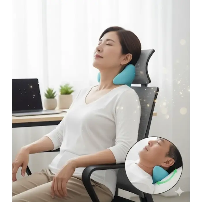 Boyun Hörgücü Ve Kamburluk Önleyen Ortopedik Yastık | Dik Duruş, Sağlıklı Omurga Ve Rahat Uyku Desteği