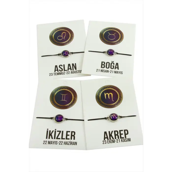 Burç İp Bileklik