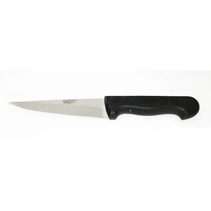 Bursa Kalın Sivri Kasap Bıçağı No:2, 15,5 Cm - Plastik Sap