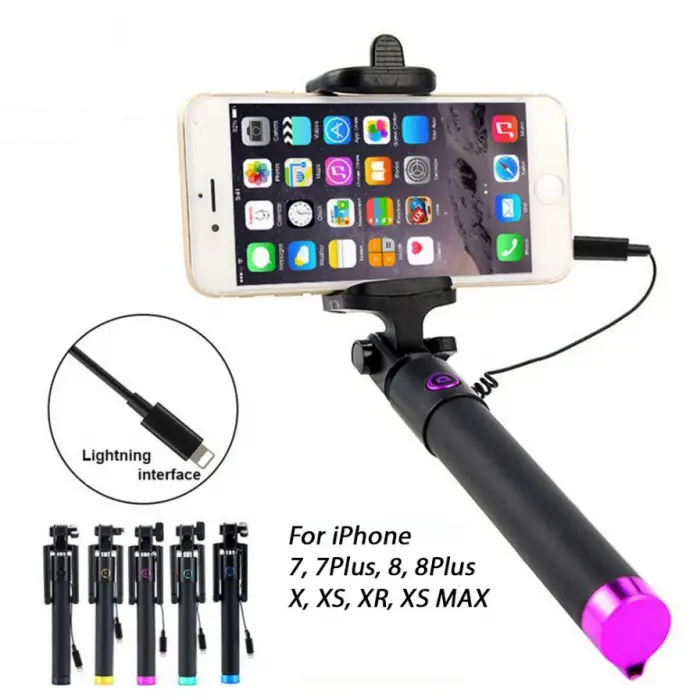 BX AKSESUAR 78 CM LİGHTNİNG GİRİŞLİ İPHONE SELFİE SÇ05