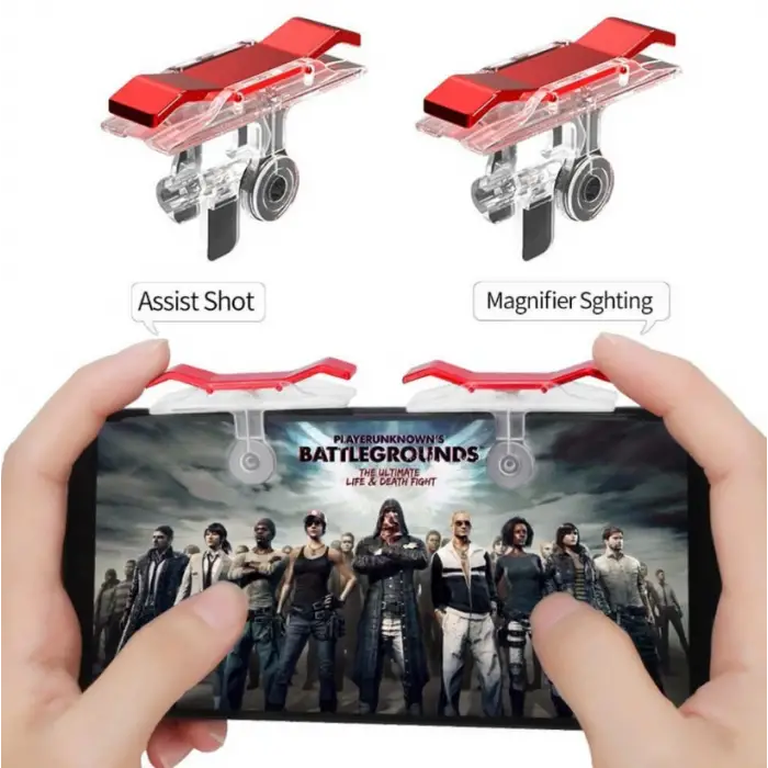 BX AKSESUAR ŞEFFAF GÖRÜNÜMLÜ PUBG OYUN TETİK APARATI TA03