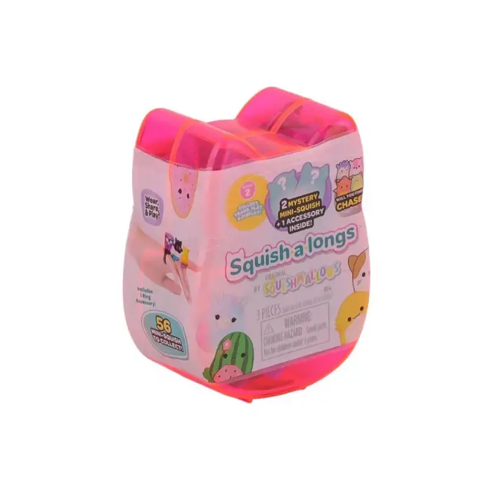 BX AL0001 Squish a longs 2 Figür + Yüzük Sürpriz Paket Seri 2