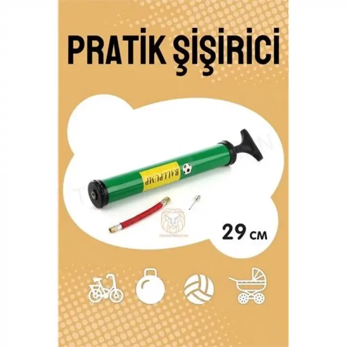 BX Bisiklet Top Bot Şişirici Pratik El Pompası