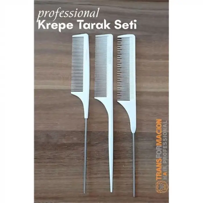Krepe Tarağı - Profesyonel Karbon Krepe Tarağı Seti
