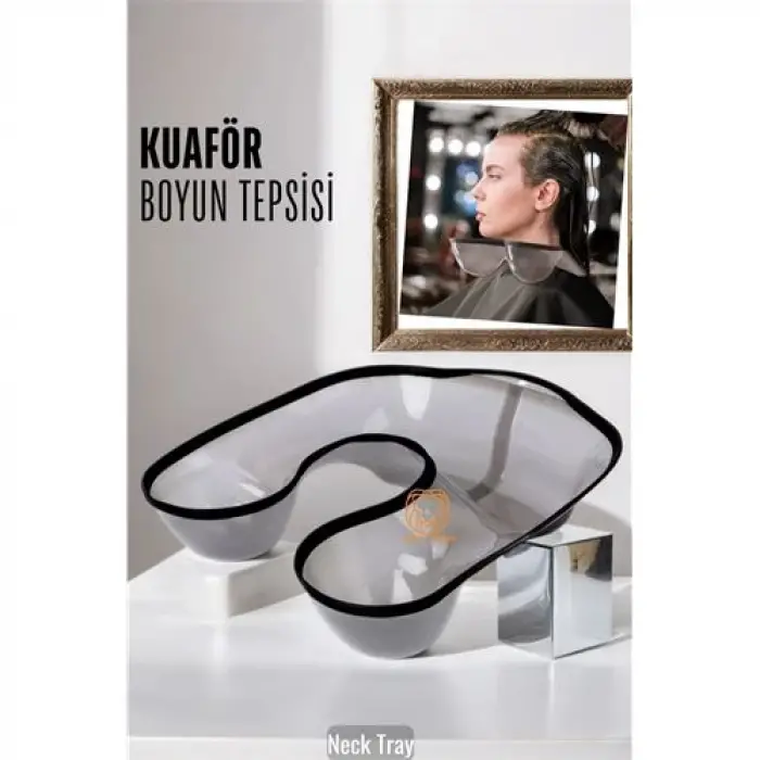 BX Kuaför Boyun Tepsisi Perma Boya Giysi Koruyucu