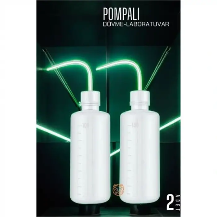 Pompa Şişe Dövme Laboratuvar Çiçek