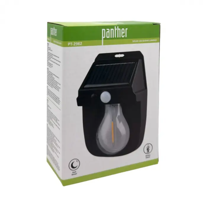 BX PT-2982 SOLAR DUVAR LAMBASI
