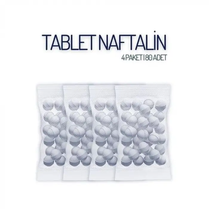 Tablet Naftalin Güve Topu Naftalin 80 Adet 718
