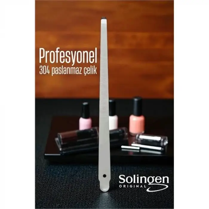 Tırnak Törpüsü - Sivri Uçlu Profesyonel 304 Çelik Tırnak Törpüsü Solingen Profesyonel