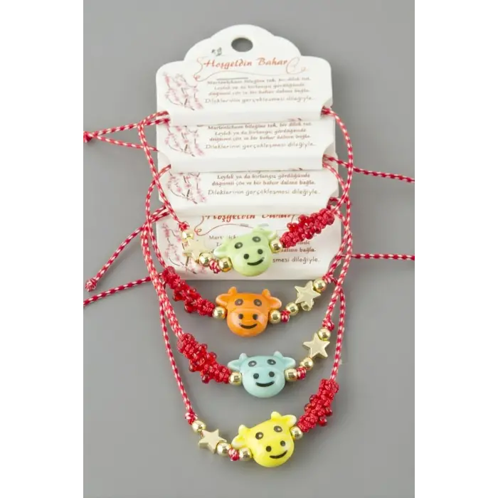 Cam Boncuk Marteniçka Bileklik