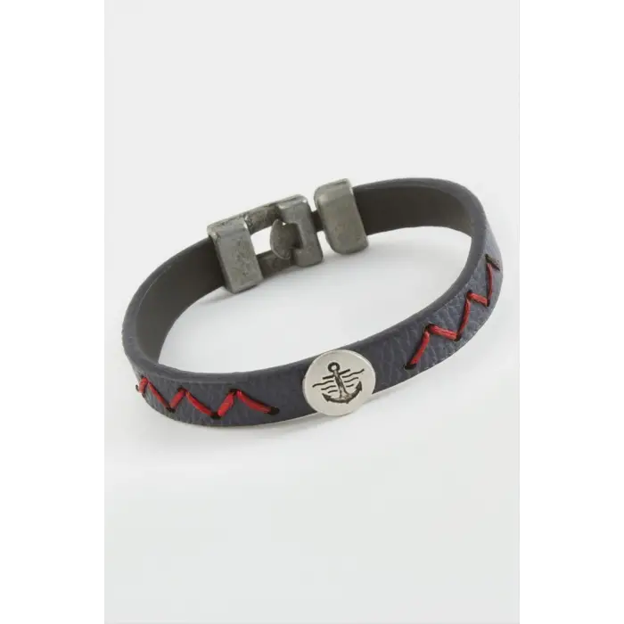 Çapa Kaliteli Suni Deri Bileklik