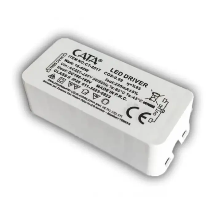 CATA CT 2517 18W-40W Slim Spot Driver Adaptörü
