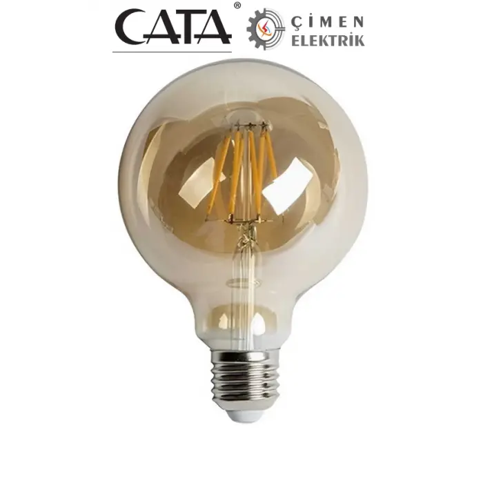 CATA CT 4286 9W G95 Glop Rustik Led 2700K Amber E27 Duy