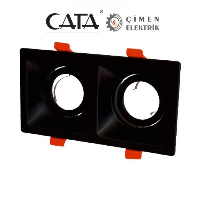 CATA CT 5005 İkili Siyah Spot Kasası