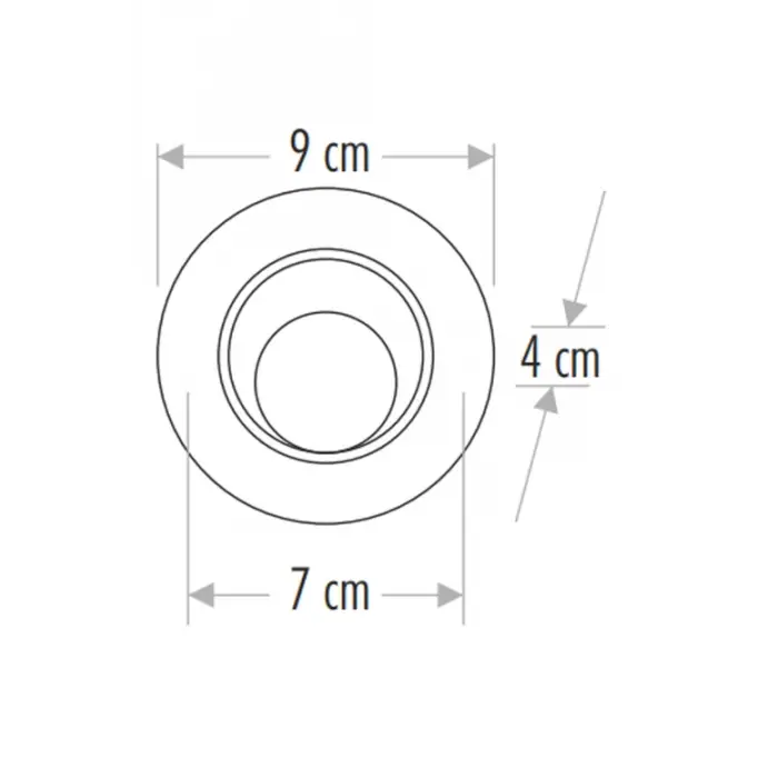CATA CT 5204 Led Spot 7W 6400K Beyaz Işık