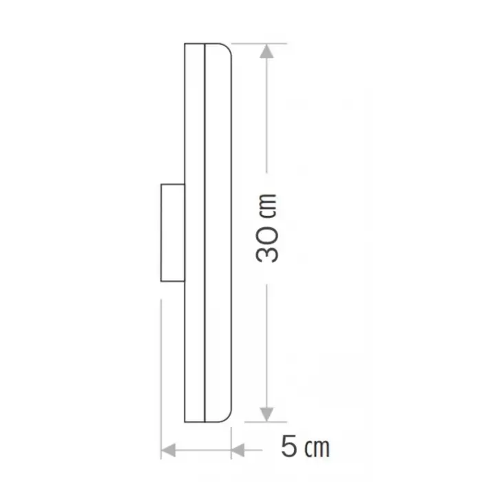 CATA CT 5249 Beyaz Kasa 3W Şarjlı Led Aplik Dokunmatik 3 Renk Modu