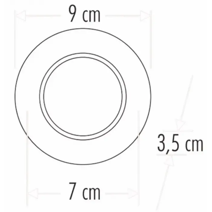 CATA CT 5260 8W Başak Led Spot 3 Renkli