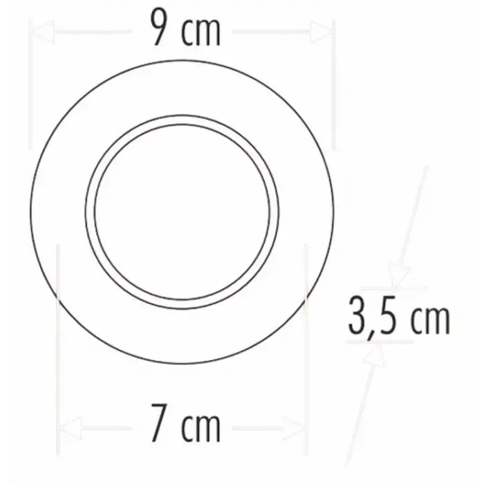 CATA CT 5261 8W Başak Led Spot 3 Renkli