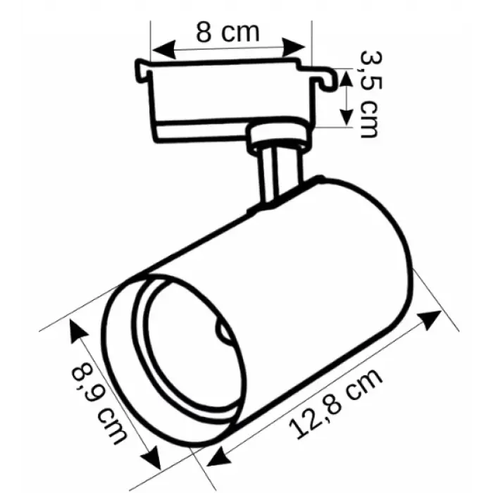 CATA CT 5334 Ledli Ray Spot 30W 3200K Gün Işığı