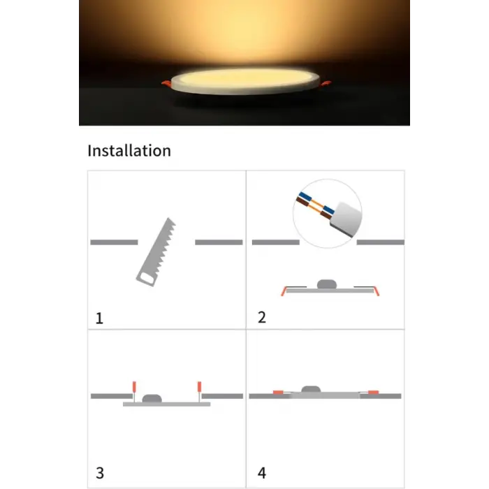 CATA CT 5646 9W Led Spot 3200K Gün Işığı