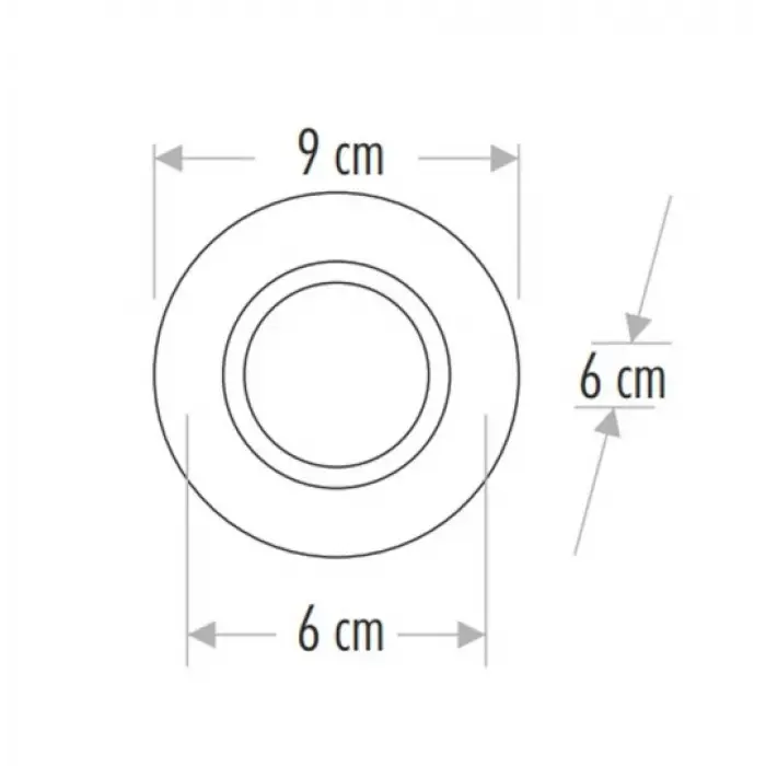 CATA CT 6555 Cam Spot Kasası