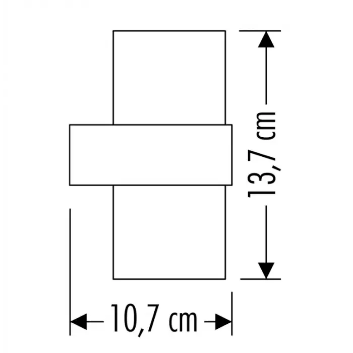 CATA CT 7048 Ledli 12W Duvar Apliği 3200K Gün Işığı