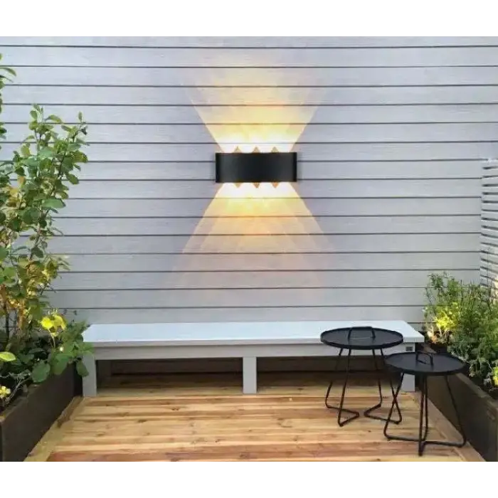 CATA CT 8013 15W Dış Mekan Led Aplik Amber