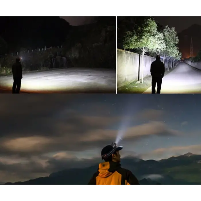 CATA CT 9123 Ledli 5W Şarjlı  Kafa Lambası 6400K Beyaz Işık