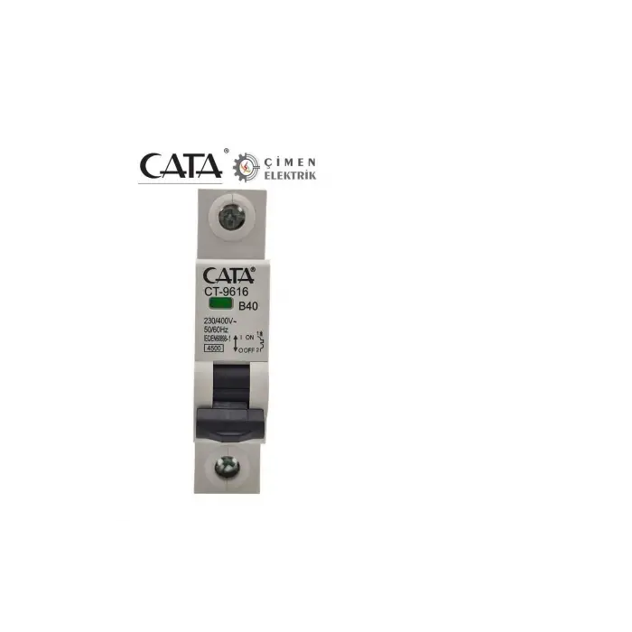 CATA CT 9616 1X40A 4.5Ka B Tipi Otomatik Sigorta