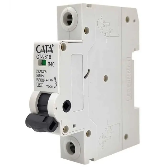 CATA CT 9616 1X40A 4.5Ka B Tipi Otomatik Sigorta