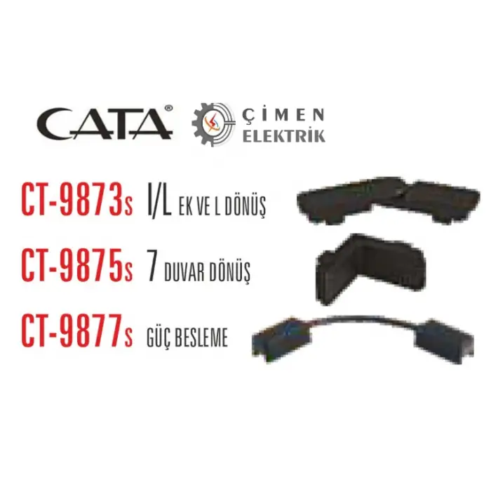 CATA CT 9875 Magnetıc Ray Ek Parçası Siyah