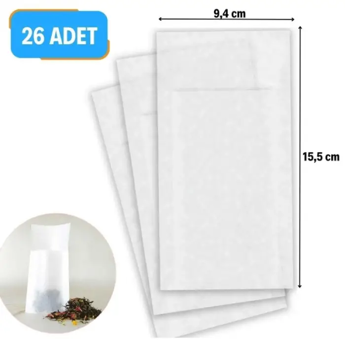 Çay Demleme Poşeti 26 Adet