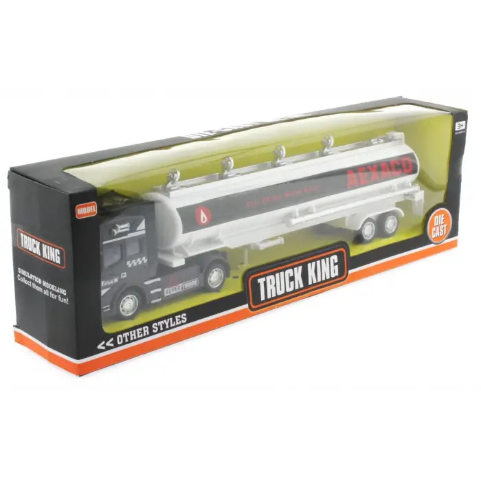 Çek Bırak Die Cast Siyah Kafalı Tanker