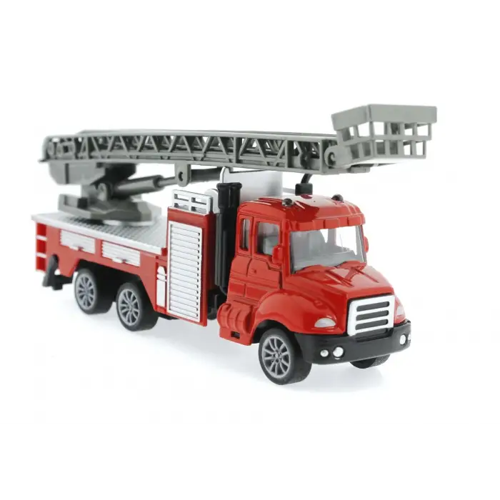 Çek Bırak Metal Mini Merdivenli İtfaiye Kamyonu