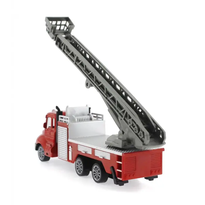 Çek Bırak Metal Mini Merdivenli İtfaiye Kamyonu