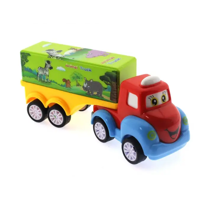 Çek Bırak Mini Sevimli Yeşil Tır